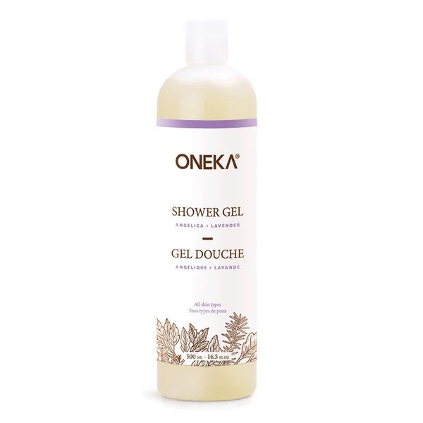 Angelica & Lavender Shower Gel -Oneka