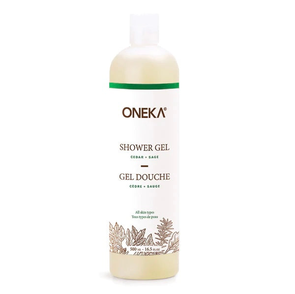 Cedar & Sage Shower Gel - Oneka