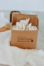 Load image into Gallery viewer, Bamboo Cotton Swabs - Zefiro
